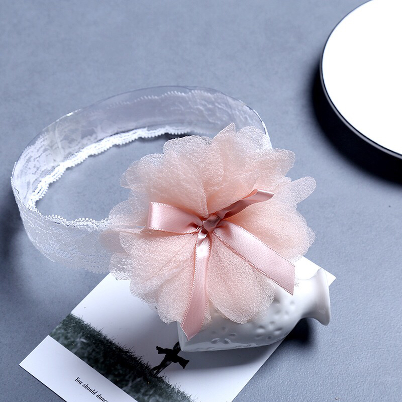 Korean Style New Children's New Ribbon Knot Grenadine Hair Accessories Baby Hair Band Headband Lace Cute Flowers Girls Headdress Korean Style New Children's New Ribbon Knot Grenadine Hair Accessories Baby Hair Band Headband Lace Cute Flowers Girls Headdress