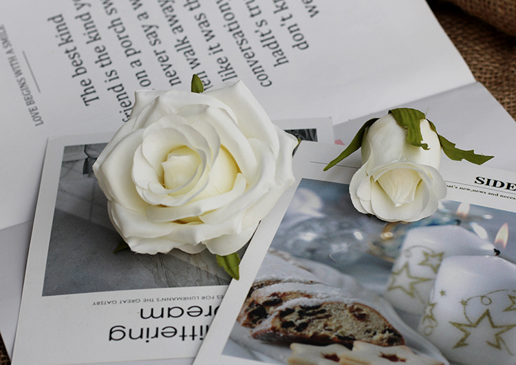 Artificial Rose Bud Flower Bud Fake Flower Bud Artificial Flowers DIY Corsage Headdress Wedding Celebration Flower Wall Ornamental Flower Artificial Rose Bud Flower Bud Fake Flower Bud Artificial Flowers DIY Corsage Headdress Wedding Celebration Flower Wall Ornamental Flower