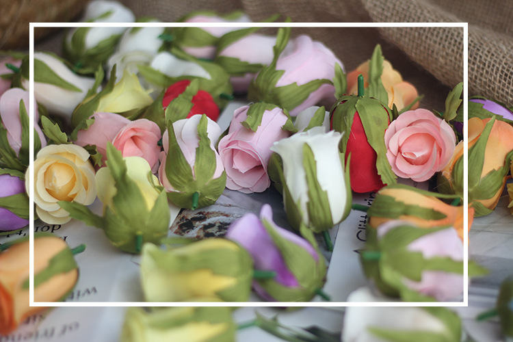 Artificial Rose Bud Flower Bud Fake Flower Bud Artificial Flowers DIY Corsage Headdress Wedding Celebration Flower Wall Ornamental Flower Artificial Rose Bud Flower Bud Fake Flower Bud Artificial Flowers DIY Corsage Headdress Wedding Celebration Flower Wall Ornamental Flower