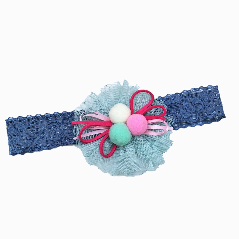 Korean Style New Children&#039;s Hair Accessories Baby Hair Band Lace Cute Flowers Girls Headdress Wholesale