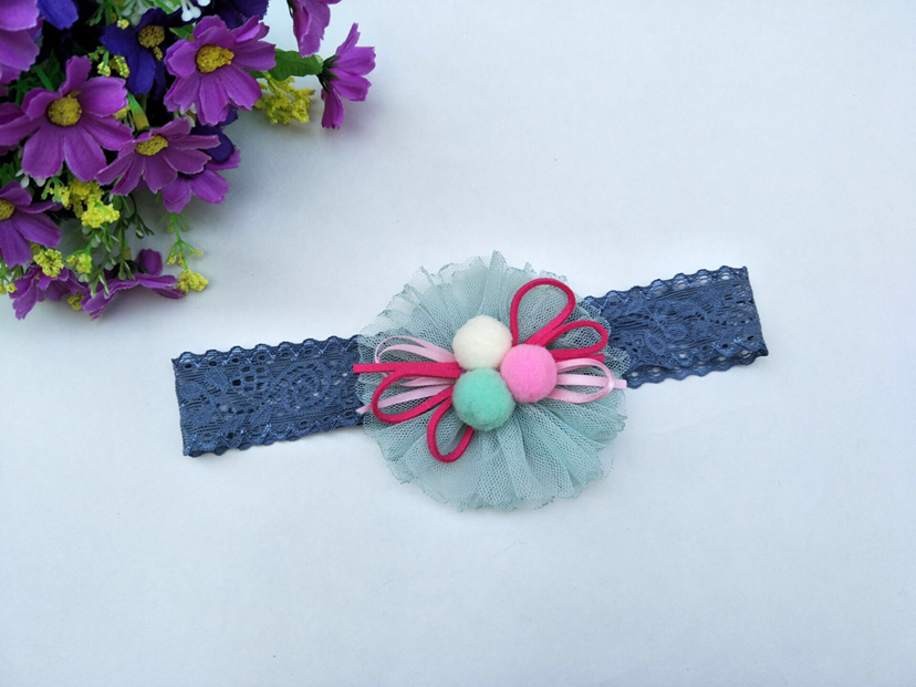 Korean Style New Children's Hair Accessories Baby Hair Band Lace Cute Flowers Girls Headdress Wholesale Korean Style New Children's Hair Accessories Baby Hair Band Lace Cute Flowers Girls Headdress Wholesale