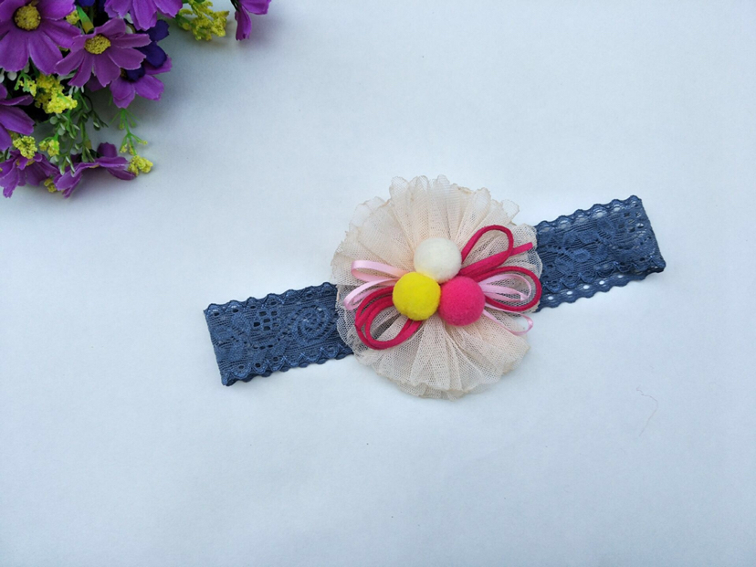 Korean Style New Children's Hair Accessories Baby Hair Band Lace Cute Flowers Girls Headdress Wholesale Korean Style New Children's Hair Accessories Baby Hair Band Lace Cute Flowers Girls Headdress Wholesale