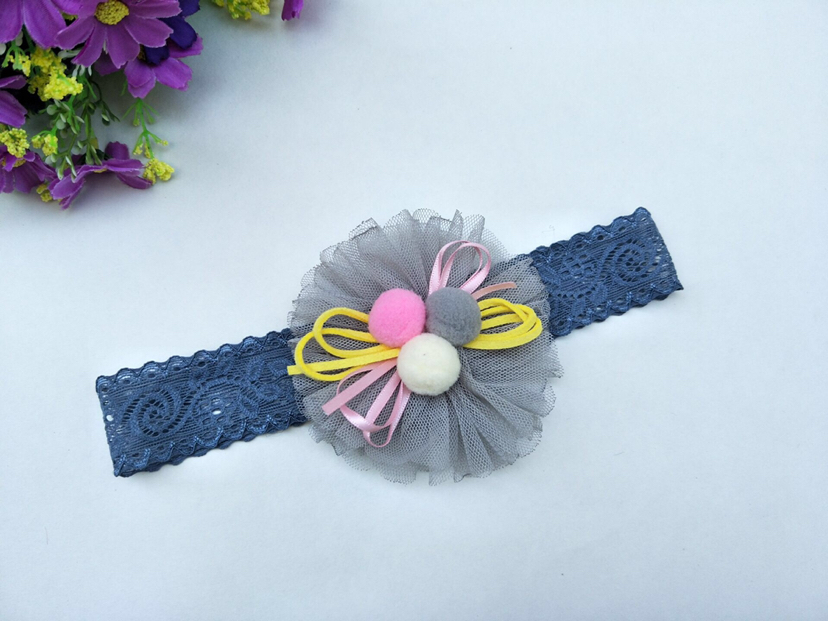 Korean Style New Children's Hair Accessories Baby Hair Band Lace Cute Flowers Girls Headdress Wholesale Korean Style New Children's Hair Accessories Baby Hair Band Lace Cute Flowers Girls Headdress Wholesale