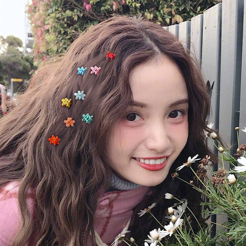 Children's Princess Updo Small Jaw Clip Japanese and Korean Mini Flowers Hairpin Headdress Grip Bang Clip Xuan Ya Same Hair Clip Children's Princess Updo Small Jaw Clip Japanese and Korean Mini Flowers Hairpin Headdress Grip Bang Clip Xuan Ya Same Hair Clip
