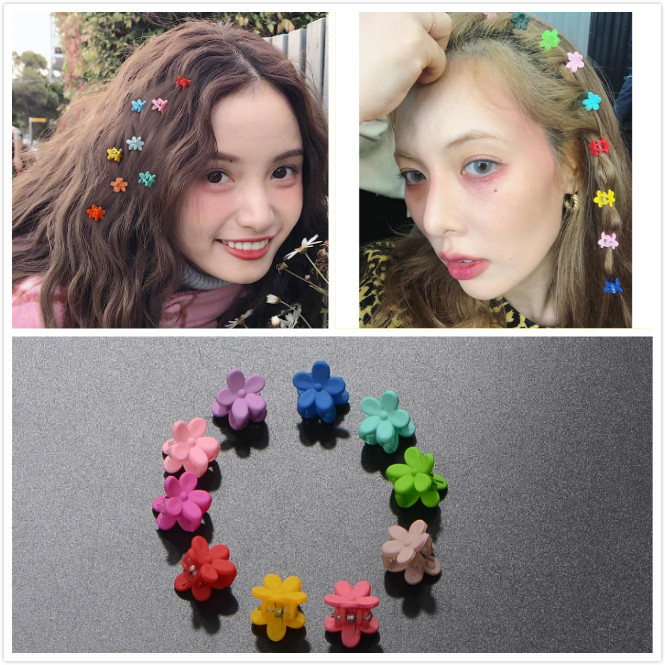 Children's Princess Updo Small Jaw Clip Japanese and Korean Mini Flowers Hairpin Headdress Grip Bang Clip Xuan Ya Same Hair Clip Children's Princess Updo Small Jaw Clip Japanese and Korean Mini Flowers Hairpin Headdress Grip Bang Clip Xuan Ya Same Hair Clip