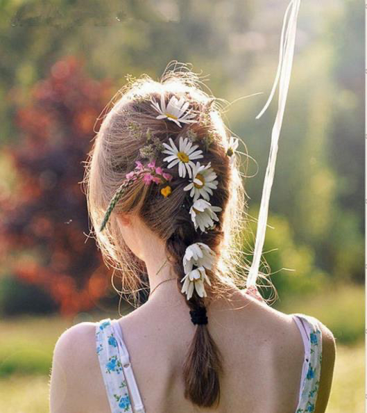 Sen department of handmade Daisy flowers a word hairpin edge clip bangs clip travel holiday bride photo pan hair headdress female Sen department of handmade Daisy flowers a word hairpin edge clip bangs clip travel holiday bride photo pan hair headdress female