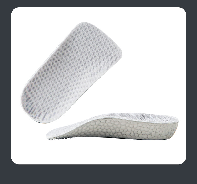Height Increasing Men's and Women's High Elastic Popcorn 3/4 Cushion Sports Insole Technology Shock Absorption Comfortable Soft Bouncy Lightweight Material Height Increasing Men's and Women's High Elastic Popcorn 3/4 Cushion Sports Insole Technology Shock Absorption Comfortable Soft Bouncy Lightweight Material