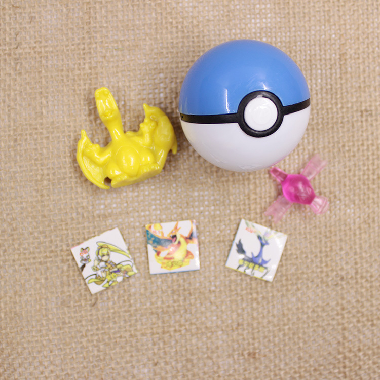 Bouncy balls for egg twisters Pokemon Baby Toys are on sale