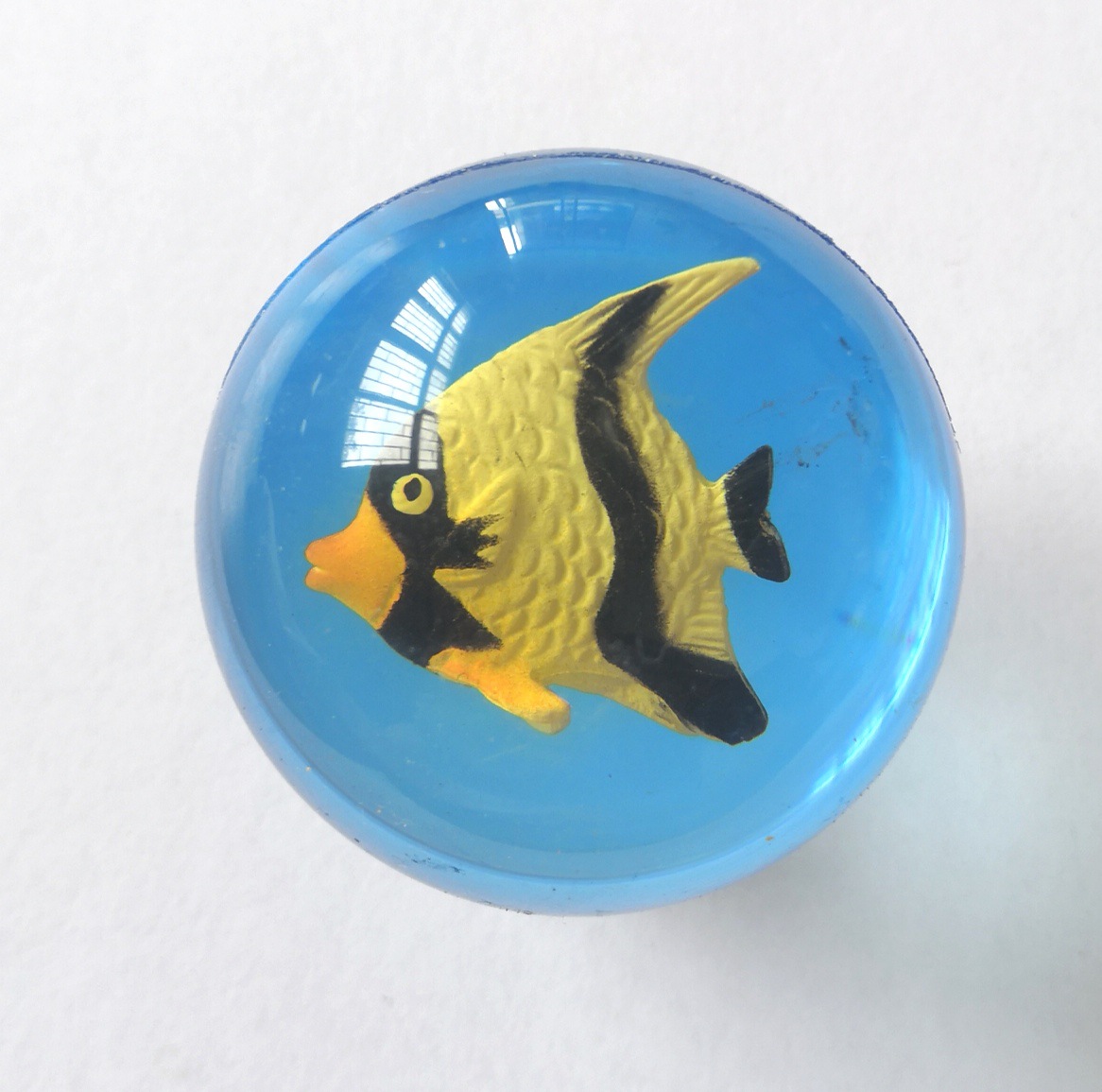Manufacturer 45 Ocean Fish Doll Ball Environmental Protection Elastic Ball Bouncy Ball Jumping Ball Bouncing Ball Supply