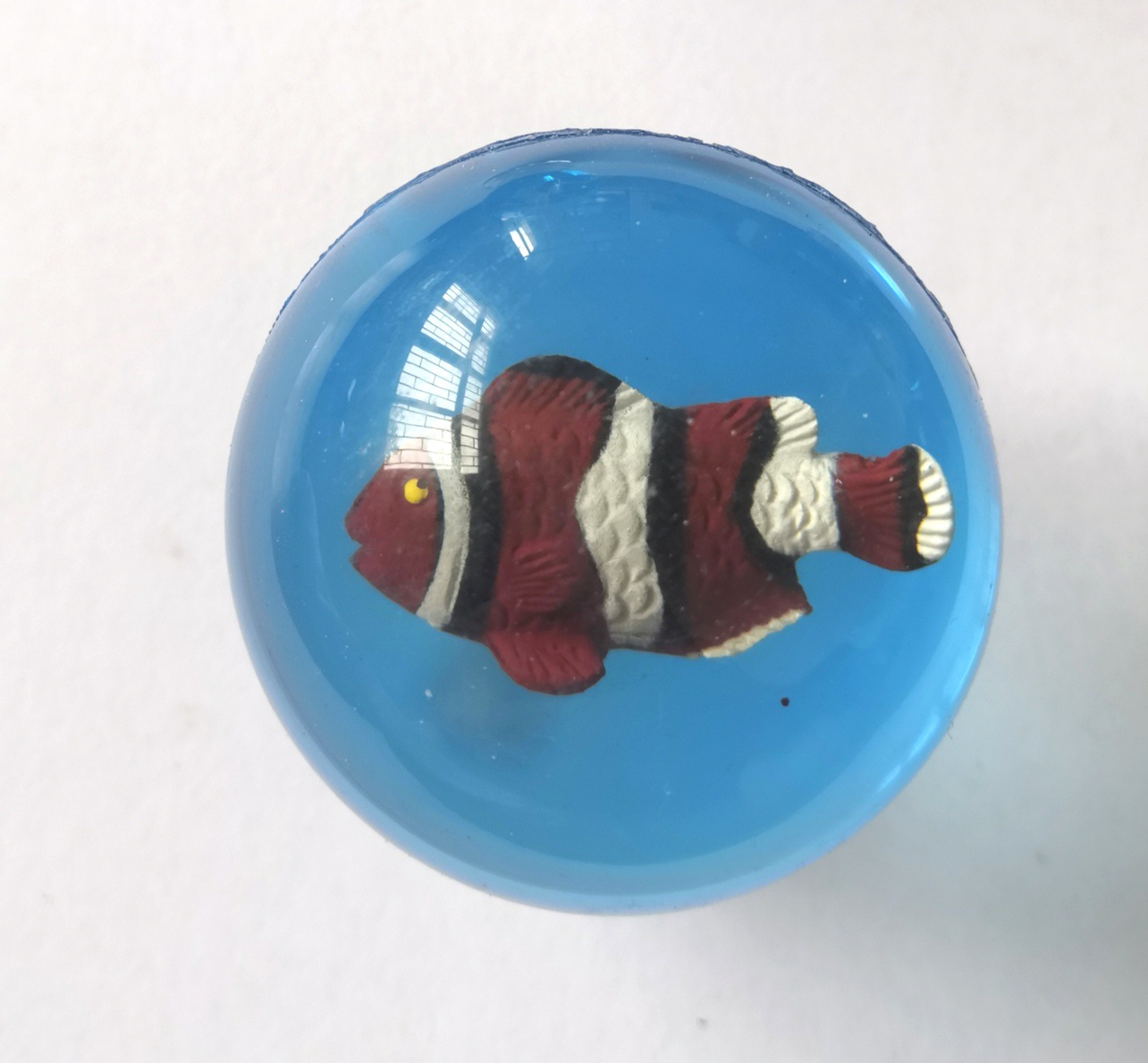 Manufacturer 45 Ocean Fish Doll Ball Environmental Protection Elastic Ball Bouncy Ball Jumping Ball Bouncing Ball Supply