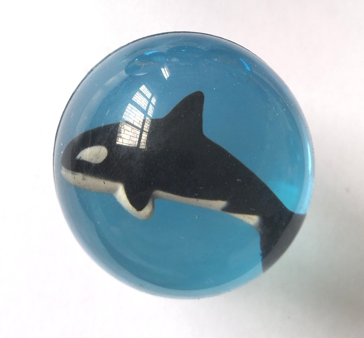 Manufacturer 45 Ocean Fish Doll Ball Environmental Protection Elastic Ball Bouncy Ball Jumping Ball Bouncing Ball Supply