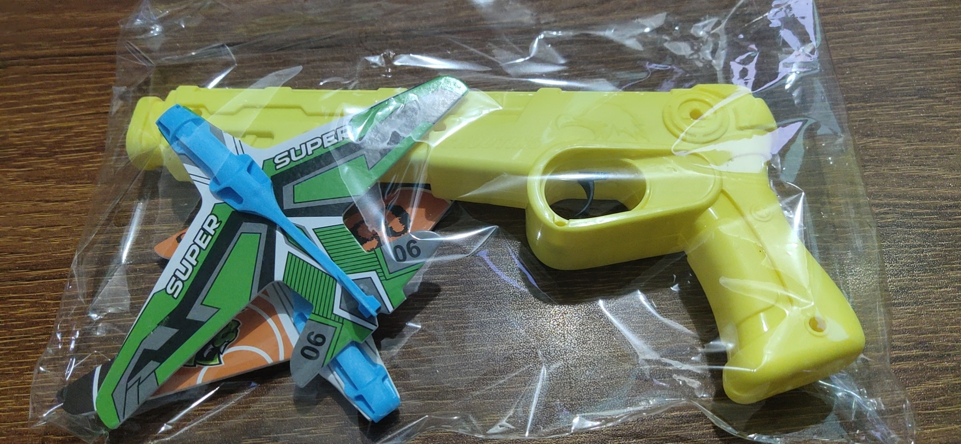 Cross-Border Internet Celebrity Bubble Plane Firing Gun Children&#039;s Outdoor Continuous Firing Continuous Firing Gun Glider Toy