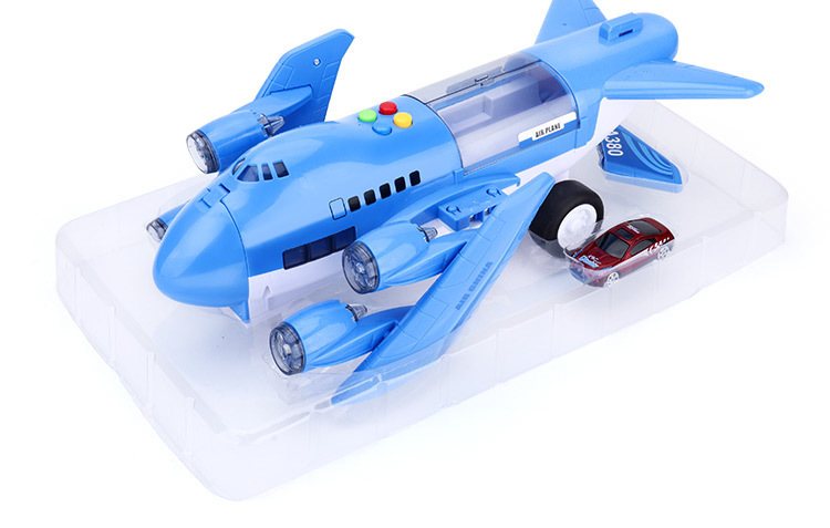 Children's Toy Model Simulation Inertial Story Aircraft Toy Early Education Sound and Light Track Toy Passenger Plane Storage Car Children's Toy Model Simulation Inertial Story Aircraft Toy Early Education Sound and Light Track Toy Passenger Plane Storage Car