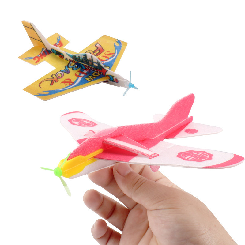 Magic Swing Aircraft Wholesale Foam Paper Plane Model Assembly Creative Children&#039;s Toy Wholesale