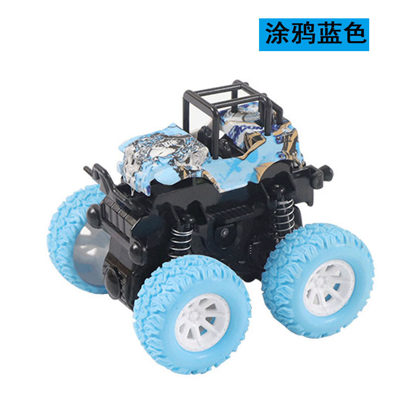 Thomas the Little train toy car track inertial four-wheel-drive SUV children's puzzle model car shock absorbers resistant to fall Thomas the Little train toy car track inertial four-wheel-drive SUV children's puzzle model car shock absorbers resistant to fall