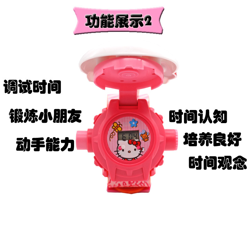 Children's Toy Projection Watch Boy Optimus Prime Spider-Man Baby Girl Cartoon Electronic Watch Children's Toy Projection Watch Boy Optimus Prime Spider-Man Baby Girl Cartoon Electronic Watch