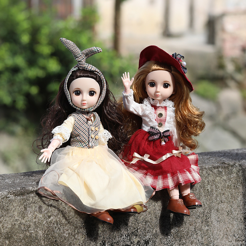 Anxiaomeng Bjd6 Points Doll Clothes 30cm Yi Tian Barbie Yangwa Doll Clothes Clothes Suit Girl Princess Doll Clothing Anxiaomeng Bjd6 Points Doll Clothes 30cm Yi Tian Barbie Yangwa Doll Clothes Clothes Suit Girl Princess Doll Clothing
