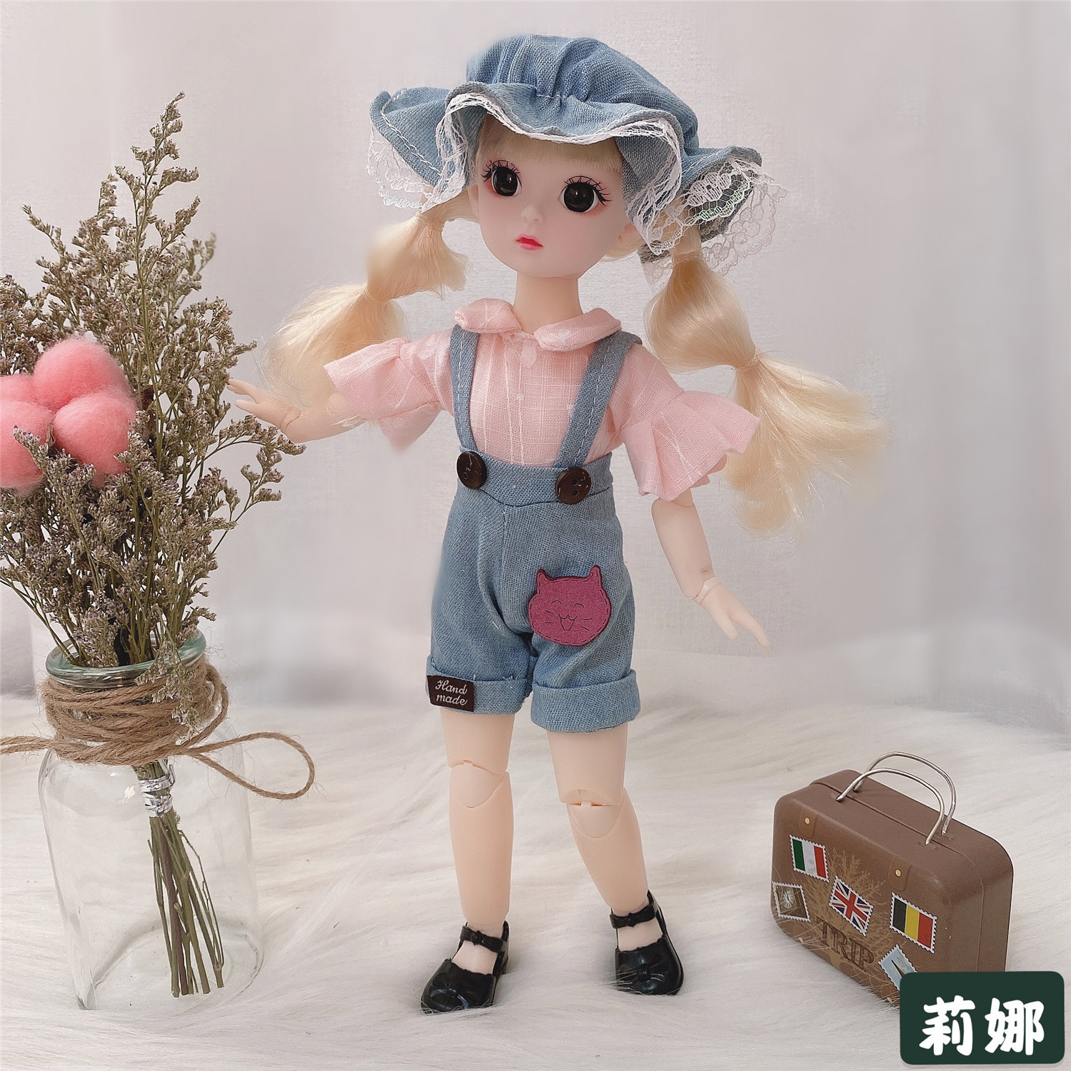 30cm Cute Barbie Doll Little Princess Set 3D Eyes 12 Joints 6 Points BJD Barbie 30cm Cute Barbie Doll Little Princess Set 3D Eyes 12 Joints 6 Points BJD Barbie