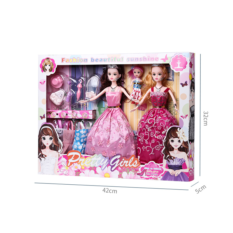 Barbie Fenli Doll Set Toy Children&#039;s Gift Enrollment Gift Girl Princess Doll Large Gift Box