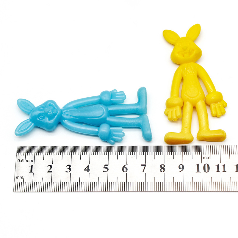 Children&#039;s Toy Rabbit Slingshot Sticky Expandable Material Launch Toy