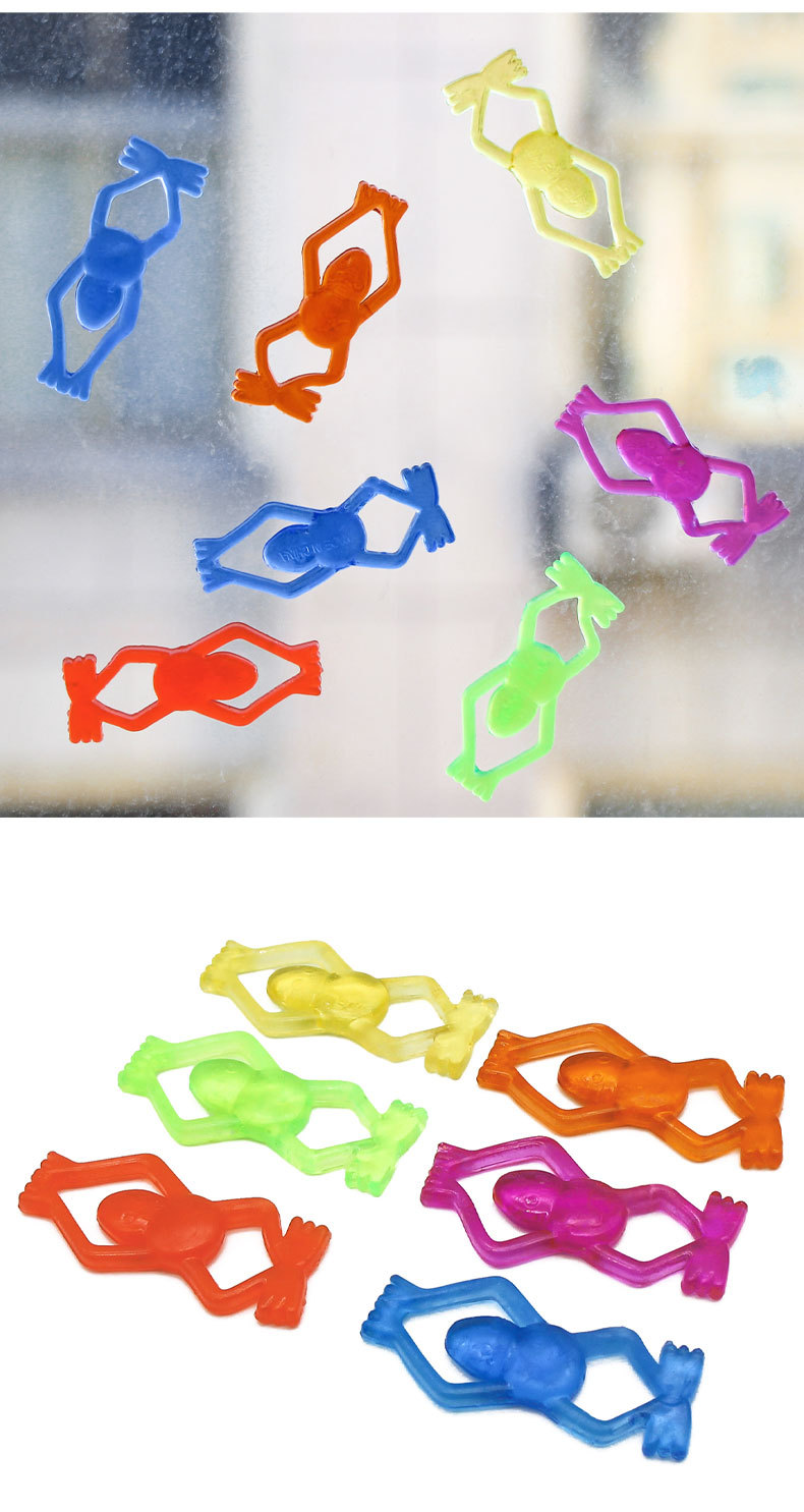 New Exotic Transparent Catapult Frog Trick Fun Decompression Children's Toy TPR Expandable Material Finger Slingshot New Exotic Transparent Catapult Frog Trick Fun Decompression Children's Toy TPR Expandable Material Finger Slingshot