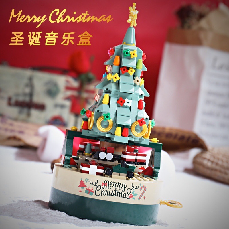 Jiaqi Building Blocks in Stock, Christmas Tree Building Blocks Jk1302 Jiaqi Christmas Tree Music Box One Piece Dropshipping Jiaqi Building Blocks in Stock, Christmas Tree Building Blocks Jk1302 Jiaqi Christmas Tree Music Box One Piece Dropshipping