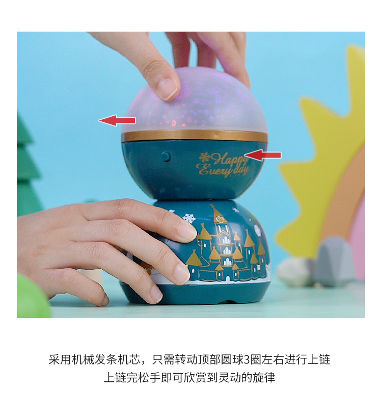 Carousel Music Box Birthday Cake Decoration Girls' Toy Music Box Dessert Table Scene Decoration Ornaments Carousel Music Box Birthday Cake Decoration Girls' Toy Music Box Dessert Table Scene Decoration Ornaments