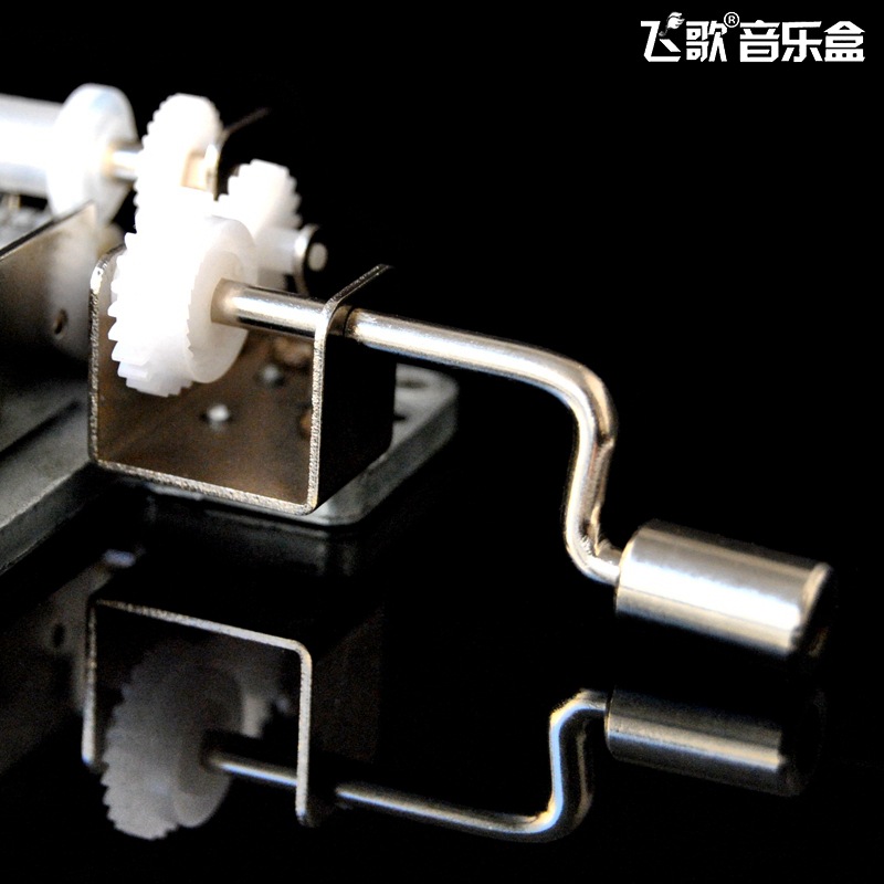 Yunsheng 30-Tone DIY Hand-Cranked Paper Tape Music Music Box Movement Music Box Assembly Repair Accessories Get Puncher Free