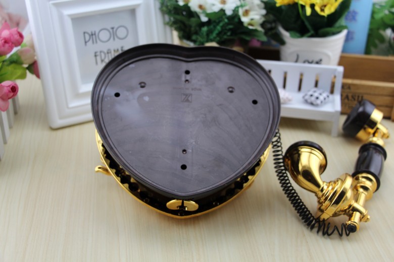 Yl2031 Heart-Shaped Telephone Music Box Creative Eight-Tone Jewelry Box Home Decoration Gift One Piece Dropshipping Yl2031 Heart-Shaped Telephone Music Box Creative Eight-Tone Jewelry Box Home Decoration Gift One Piece Dropshipping