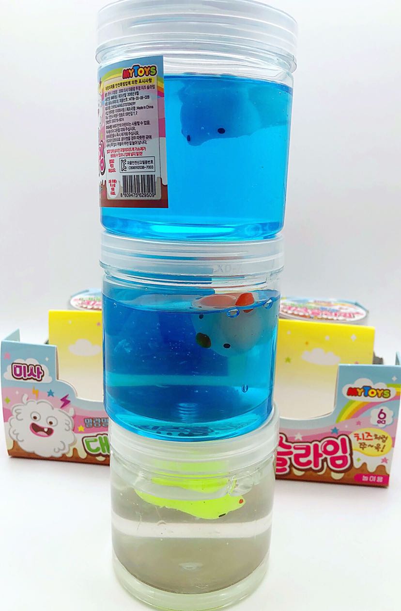 2000G fake water cuddly animal crystal clay slytherm sand leather glue