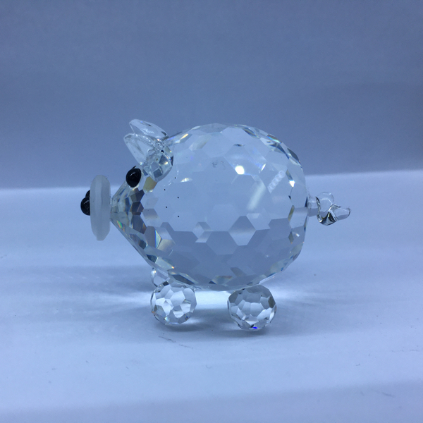 Boutique Crystal Small Animal Crystal Pig Machine Grinding Pig Holiday Gift Gift Gift