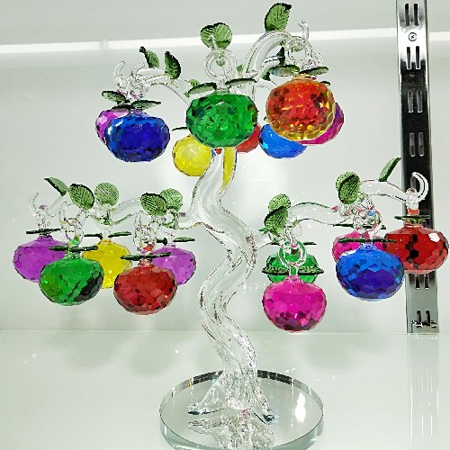 Crystal Apple Tree, Crystal Ingot Tree, Crystal Lotus, Crystal Candlestick, Small Animal