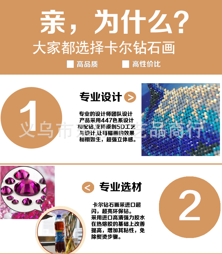 Cross-border e-commerce new diamond painting Brand Diamond Crystal Diamond 5D decorative painting animal Owl Combination Factory Direct sale