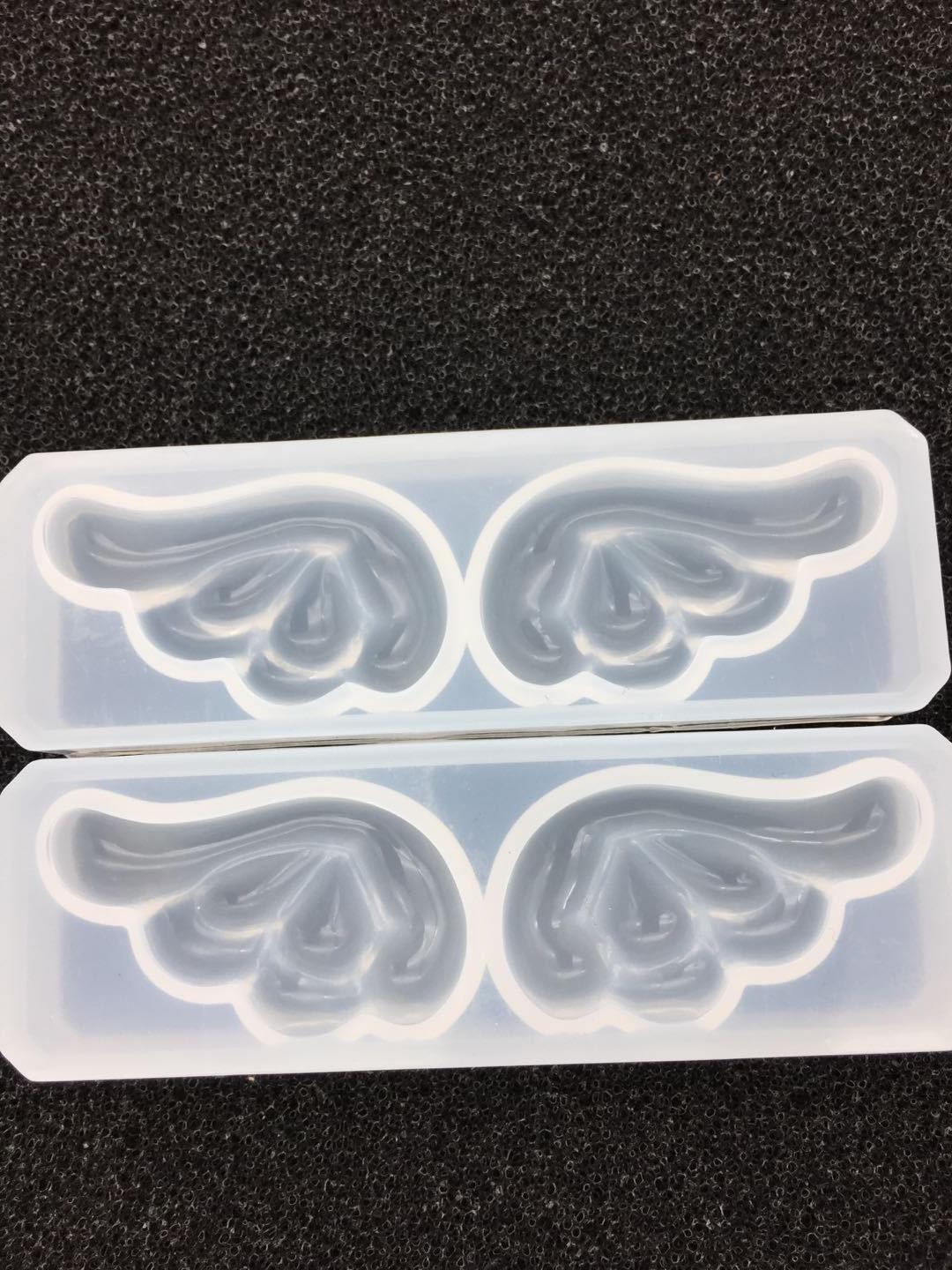 DIY Silicone Crystal Glue Wings Mold Animal Series Accessories Handcraft Jewelry Mold High Mirror