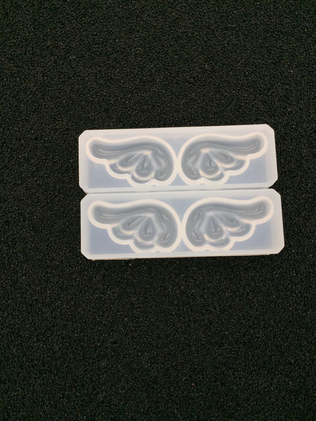 DIY Silicone Crystal Glue Wings Mold Animal Series Accessories Handcraft Jewelry Mold High Mirror