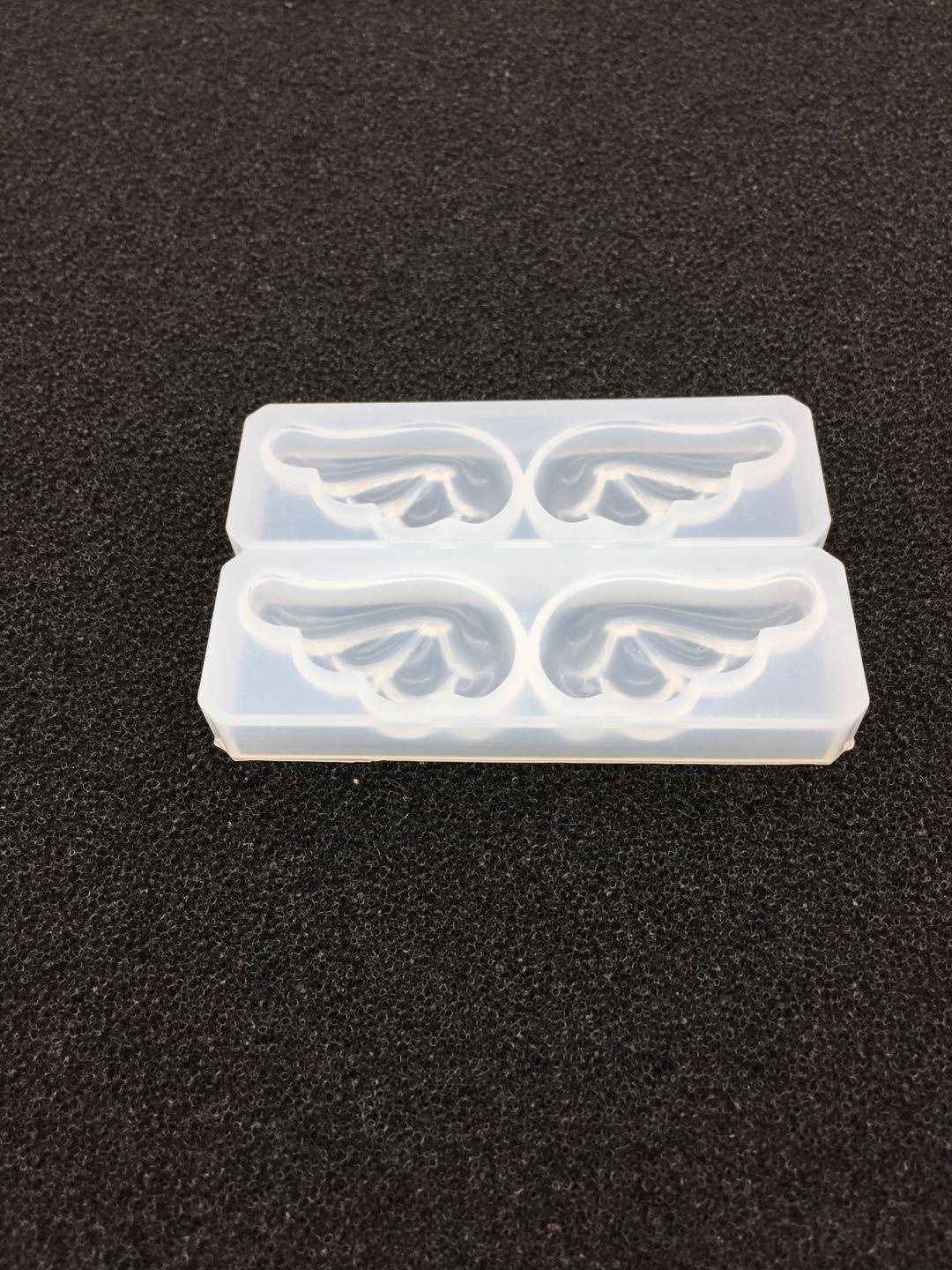 DIY Silicone Crystal Glue Wings Mold Animal Series Accessories Handcraft Jewelry Mold High Mirror