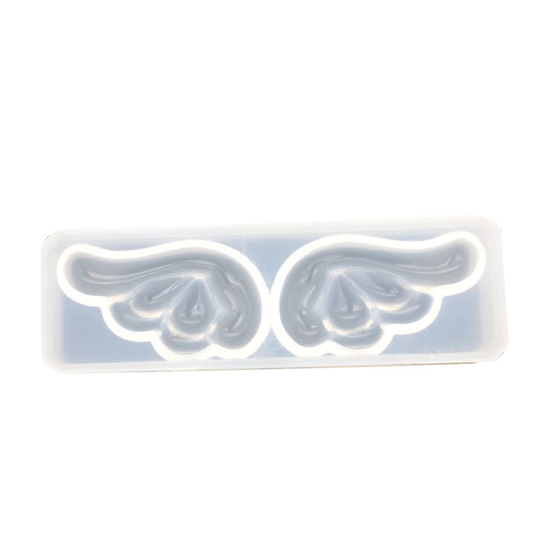 DIY Silicone Crystal Glue Wings Mold Animal Series Accessories Handcraft Jewelry Mold High Mirror
