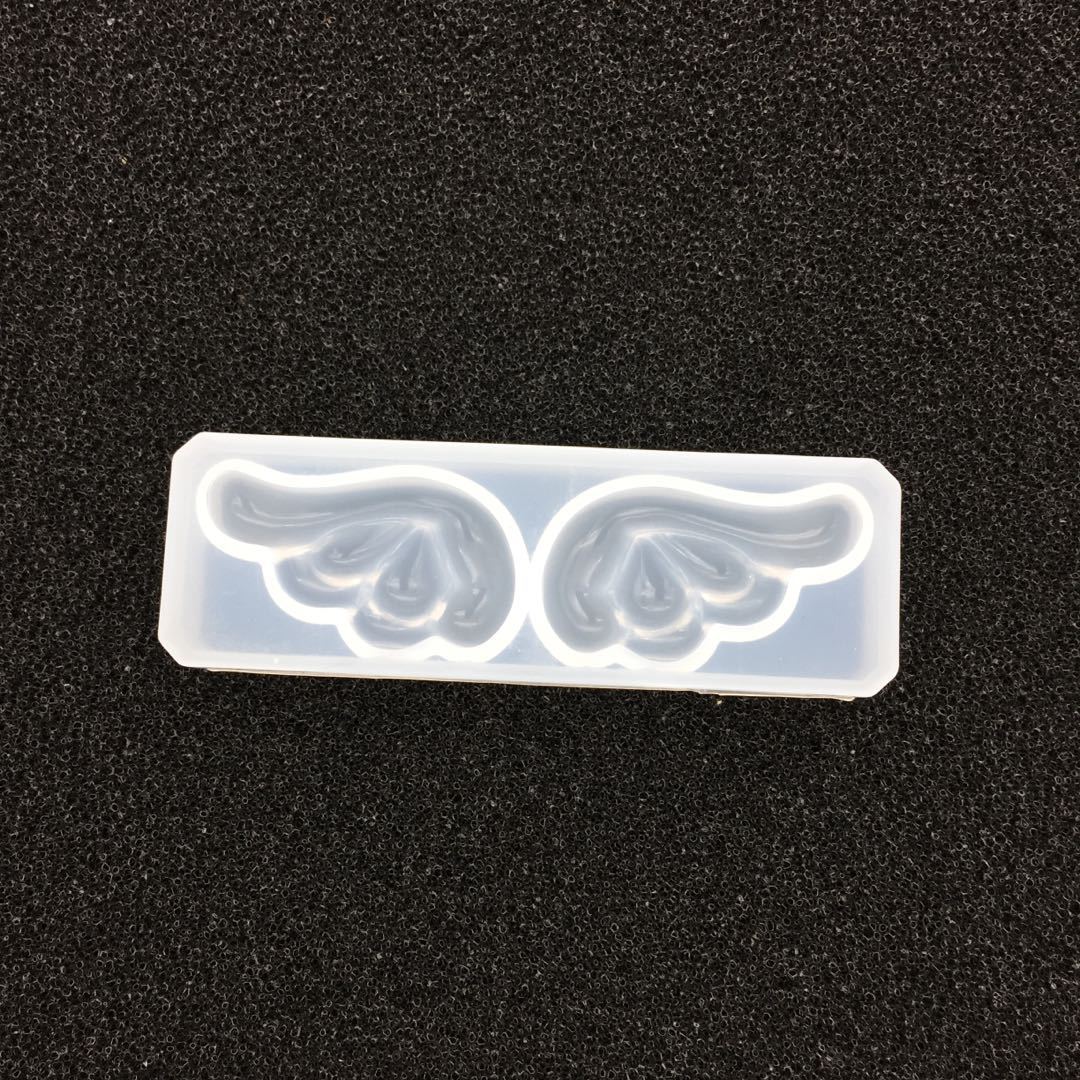 DIY Silicone Crystal Glue Wings Mold Animal Series Accessories Handcraft Jewelry Mold High Mirror