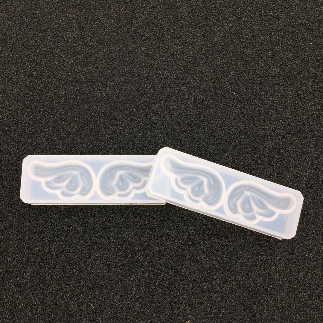 DIY Silicone Crystal Glue Wings Mold Animal Series Accessories Handcraft Jewelry Mold High Mirror