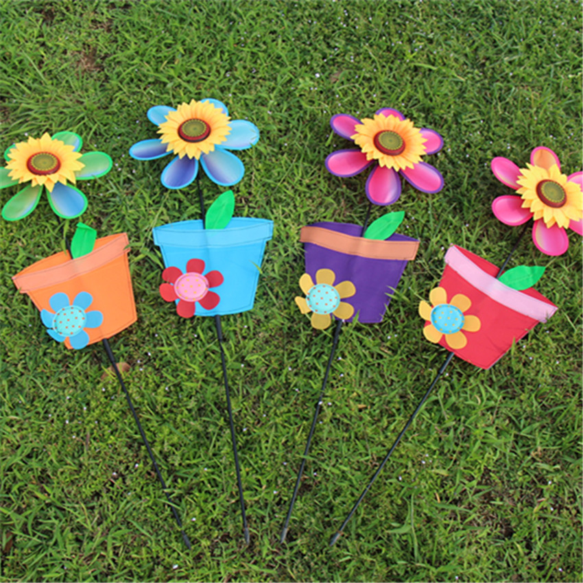 Outdoor Cloud Flowerpot Windmill Cloth Decorations Windmill Traditional Children Pinwheel Colorful Wholesale Custom Outdoor Cloud Flowerpot Windmill Cloth Decorations Windmill Traditional Children Pinwheel Colorful Wholesale Custom