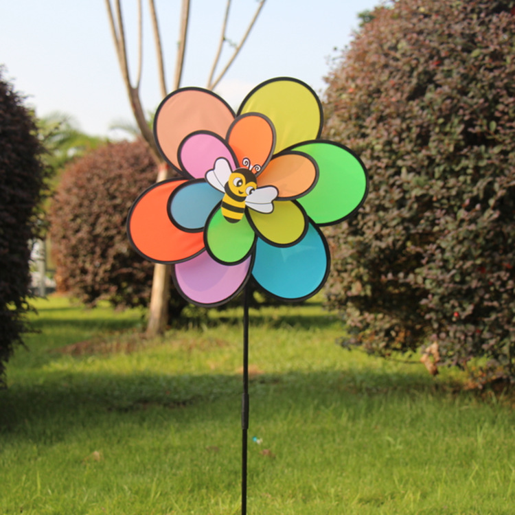 Factory Direct Sales Children's Windmill Double-Layer Cloth Windmill Scene Layout Wholesale All Kinds of Cloth Printed Windmill Factory Direct Sales Children's Windmill Double-Layer Cloth Windmill Scene Layout Wholesale All Kinds of Cloth Printed Windmill
