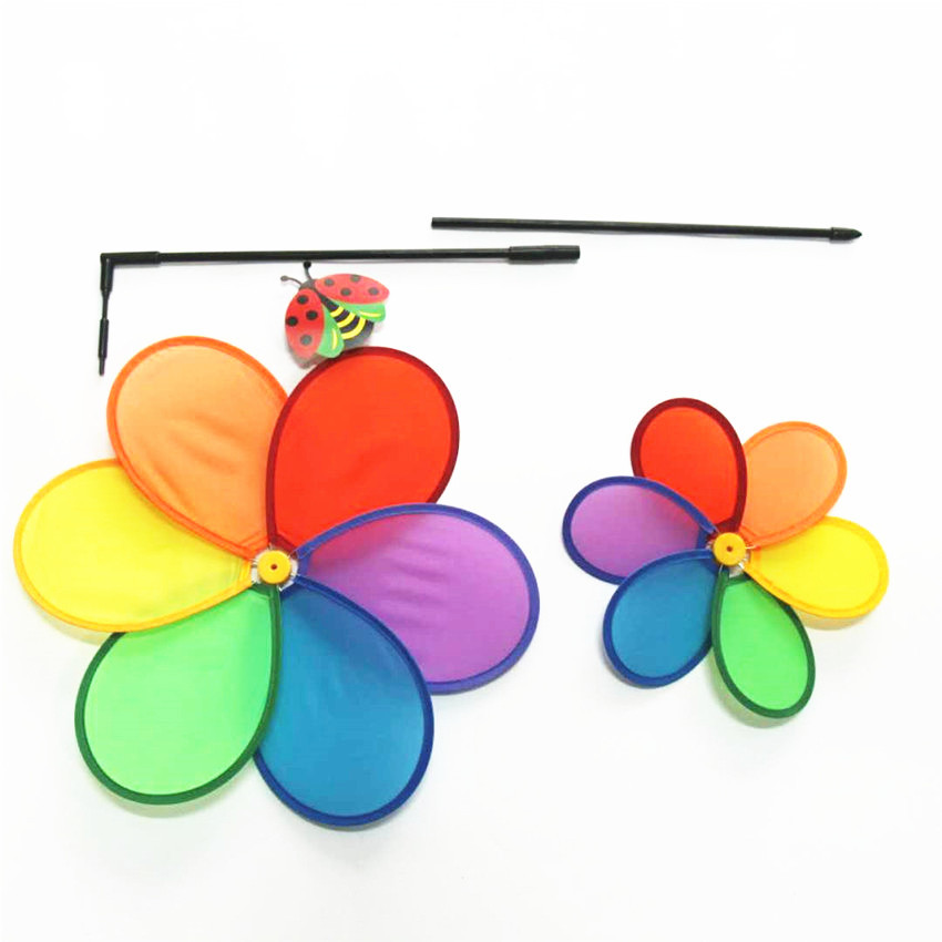 Factory Direct Sales Children's Windmill Double-Layer Cloth Windmill Scene Layout Wholesale All Kinds of Cloth Printed Windmill Factory Direct Sales Children's Windmill Double-Layer Cloth Windmill Scene Layout Wholesale All Kinds of Cloth Printed Windmill