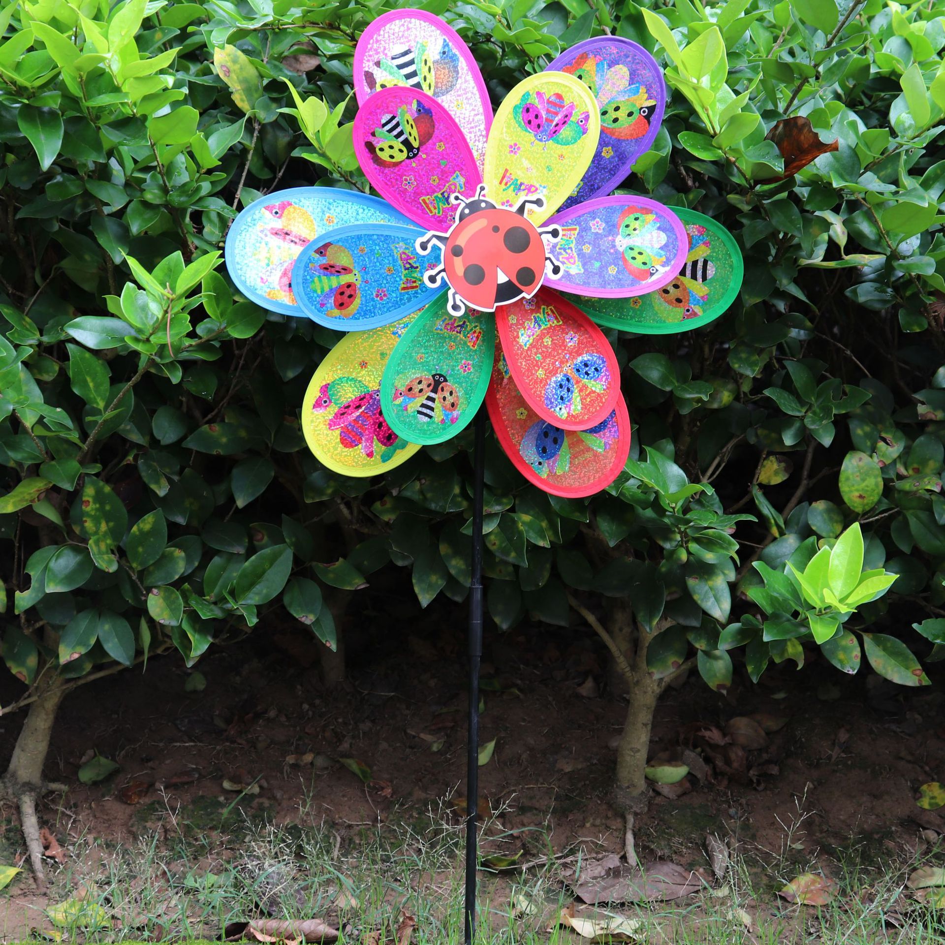 Double-Layer Sequined Dot Insect Big Windmill Fiberglass Rod Plug-in Park Real Estate Scenic Spot Decoration Advertising Hot Sale Manufacturer Double-Layer Sequined Dot Insect Big Windmill Fiberglass Rod Plug-in Park Real Estate Scenic Spot Decoration Advertising Hot Sale Manufacturer