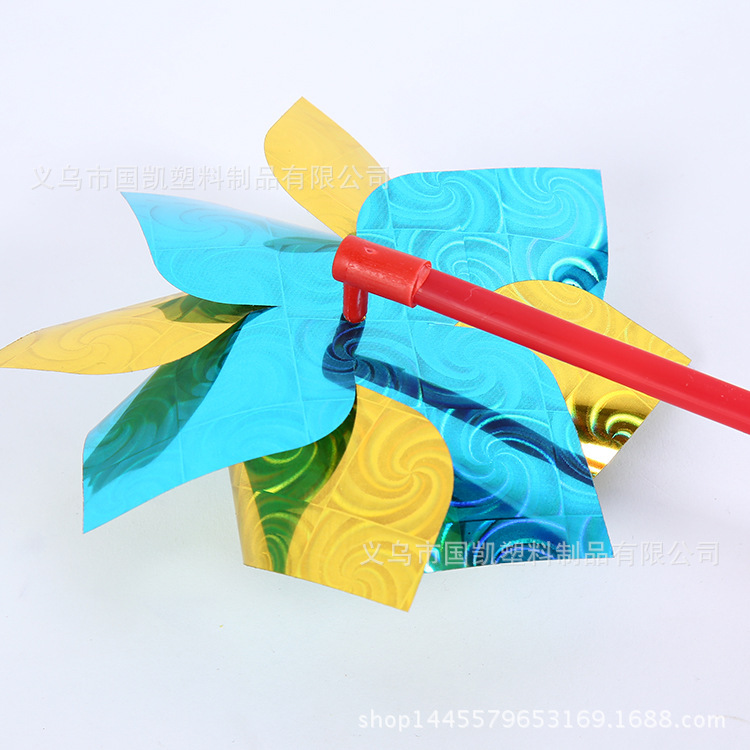F12 Laser windmill Registry Square Outdoor creative windmill Advertising Hot selling toy windmill manufacturers&#039; Wholesale business