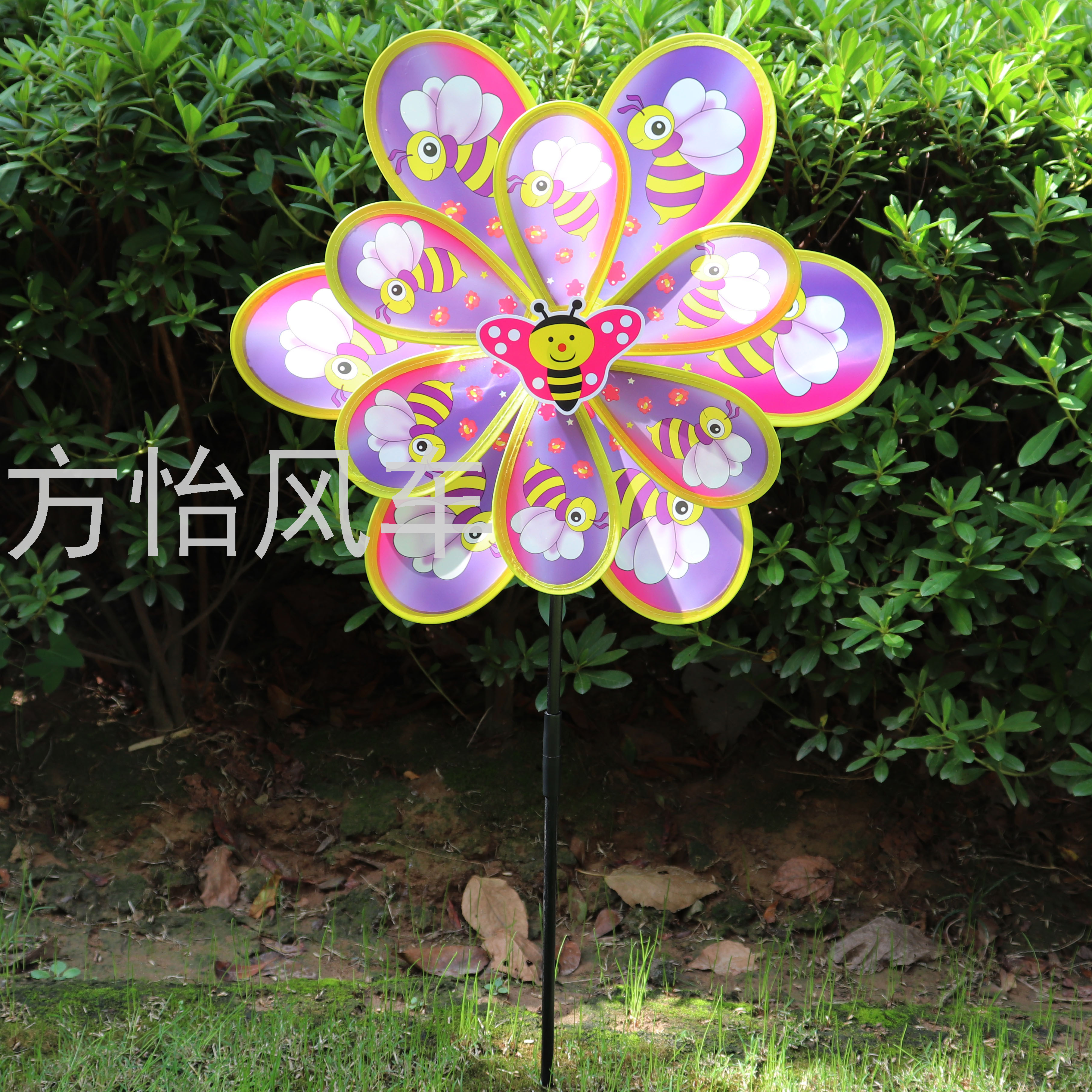 Double-Layer Animal Big Windmill PVC Colorful Children&#039;s Toy Park Scenic Spot Real Estate Floor Decoration Advertising Manufacturer