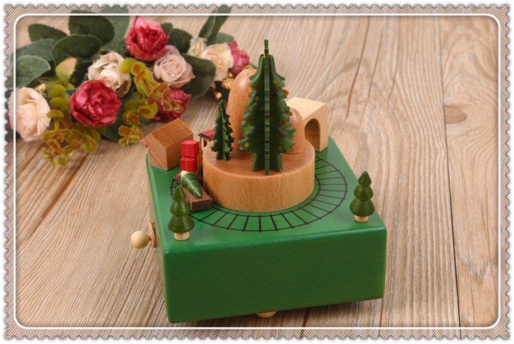 Creative birthday gift Christmas train box music box zhi lie trading co. LTD Creative birthday gift Christmas train box music box zhi lie trading co. LTD