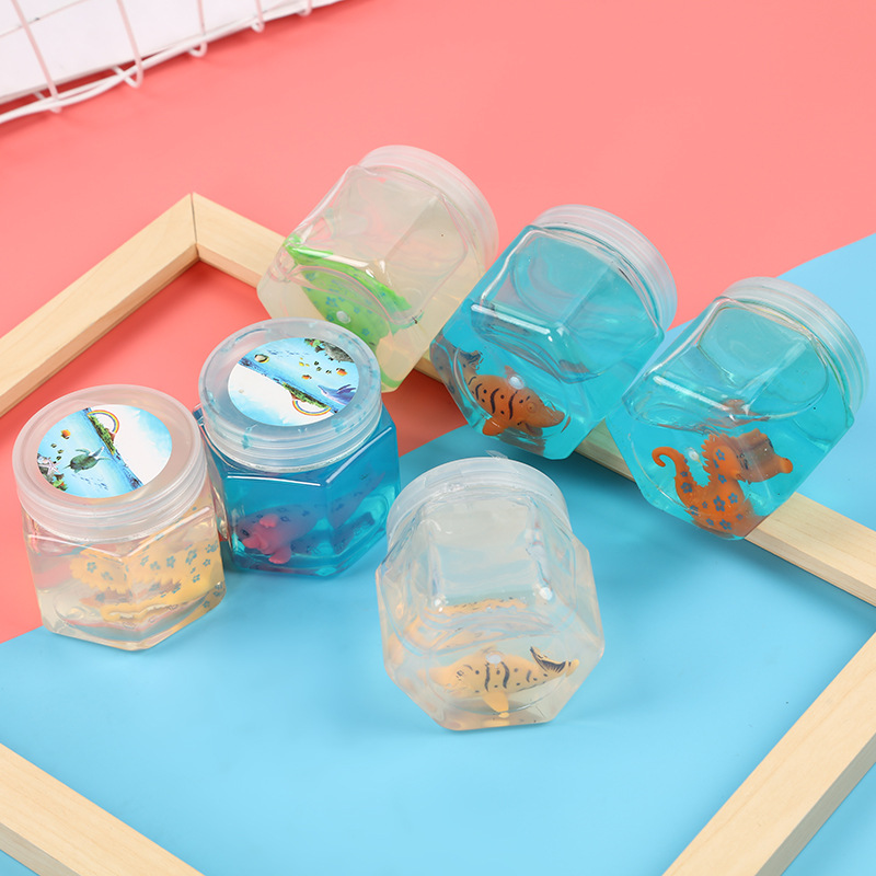 Dinosaur Insect Animal Crystal Mud Nasal Glue Export Quality Jelly Mud DIY Environmental Protection Crystal Mud Fun