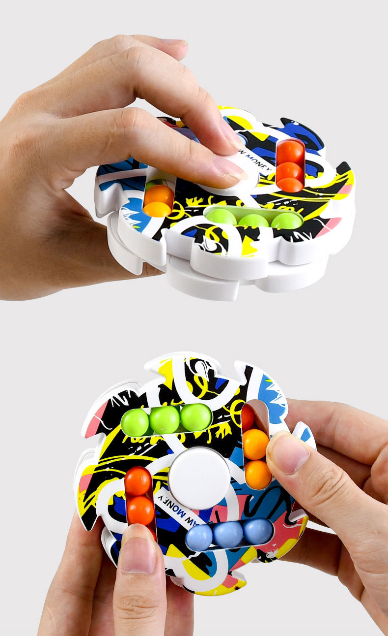 New Cross-Border Puzzle Magic Cube Bean Puzzle Decompression Artifact Rotating Ball Plate Fingertip Peg-Top Plaything Magic Ball Wholesale New Cross-Border Puzzle Magic Cube Bean Puzzle Decompression Artifact Rotating Ball Plate Fingertip Peg-Top Plaything Magic Ball Wholesale