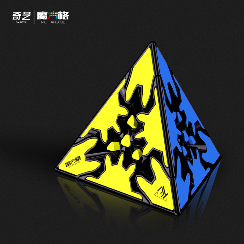 Qiyi Gear Cube Magic Cube Gear Ball Pyramid Cylindrical Patch Spherical Magic Rubik&#039;s Cube Educational Toys