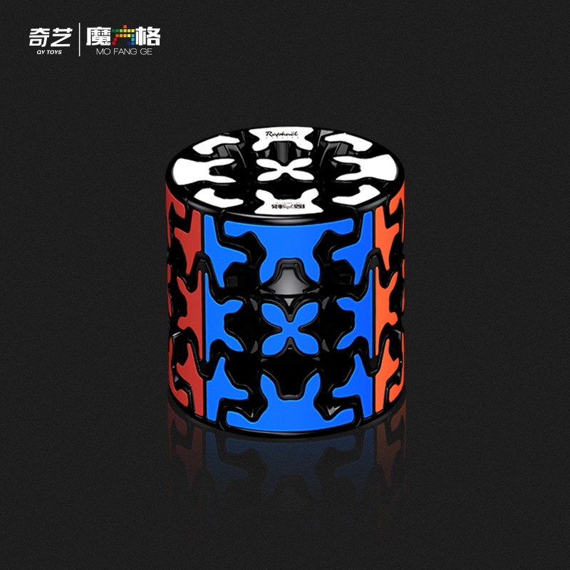 Qiyi Gear Cube Magic Cube Gear Ball Pyramid Cylindrical Patch Spherical Magic Rubik&#039;s Cube Educational Toys